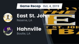 Recap: East St. John  vs. Hahnville  2019