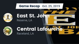 Recap: East St. John  vs. Central Lafourche  2019