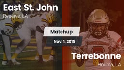 Matchup: East St. John vs. Terrebonne  2019