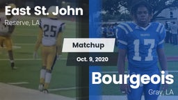 Matchup: East St. John vs. Bourgeois  2020
