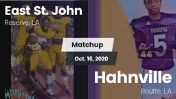 Matchup: East St. John vs. Hahnville  2020