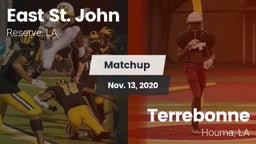 Matchup: East St. John vs. Terrebonne  2020