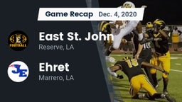 Recap: East St. John  vs. Ehret  2020