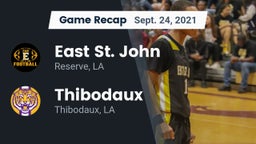 Recap: East St. John  vs. Thibodaux  2021