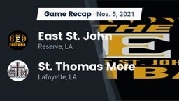 Recap: East St. John  vs. St. Thomas More  2021