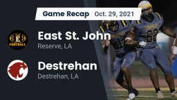 Recap: East St. John  vs. Destrehan  2021