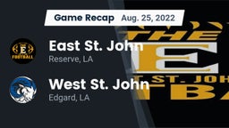 Recap: East St. John  vs. West St. John  2022