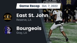 Recap: East St. John  vs. Bourgeois  2022