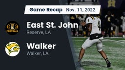 Recap: East St. John  vs. Walker  2022