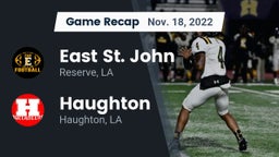 Recap: East St. John  vs. Haughton  2022