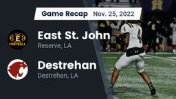 Recap: East St. John  vs. Destrehan  2022