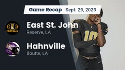 Recap: East St. John  vs. Hahnville  2023