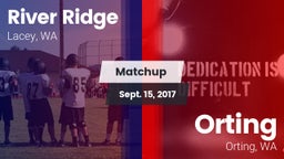 Matchup: River Ridge High vs. Orting  2017
