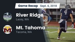 Recap: River Ridge  vs. Mt. Tahoma  2018