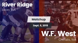 Matchup: River Ridge High vs. W.F. West  2019