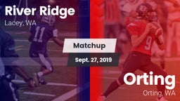 Matchup: River Ridge High vs. Orting  2019