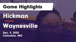 Hickman  vs Waynesville  Game Highlights - Dec. 9, 2020