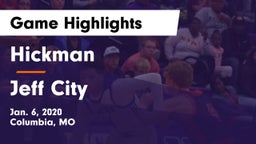 Hickman  vs Jeff City Game Highlights - Jan. 6, 2020
