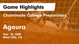 Chaminade College Preparatory vs Agoura  Game Highlights - Feb. 18, 2020