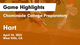 Chaminade College Preparatory vs Hart  Game Highlights - April 24, 2023