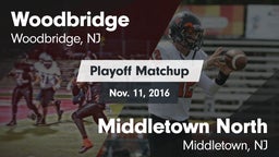 Matchup: Woodbridge High vs. Middletown North  2016