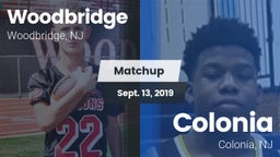 Matchup: Woodbridge High vs. Colonia  2019