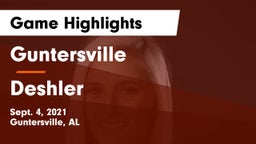 Guntersville  vs Deshler  Game Highlights - Sept. 4, 2021