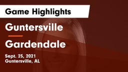 Guntersville  vs Gardendale  Game Highlights - Sept. 25, 2021
