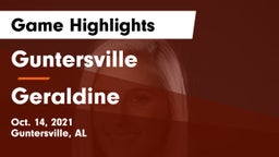 Guntersville  vs Geraldine  Game Highlights - Oct. 14, 2021