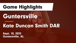 Guntersville  vs Kate Duncan Smith DAR  Game Highlights - Sept. 10, 2022
