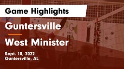 Guntersville  vs West Minister Game Highlights - Sept. 10, 2022
