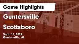 Guntersville  vs Scottsboro  Game Highlights - Sept. 15, 2022