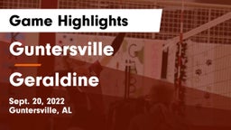 Guntersville  vs Geraldine  Game Highlights - Sept. 20, 2022