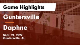 Guntersville  vs Daphne  Game Highlights - Sept. 24, 2022