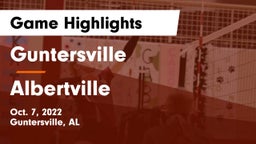 Guntersville  vs Albertville  Game Highlights - Oct. 7, 2022