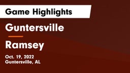 Guntersville  vs Ramsey Game Highlights - Oct. 19, 2022
