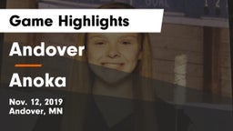 Andover  vs Anoka  Game Highlights - Nov. 12, 2019
