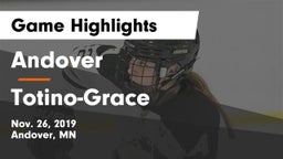 Andover  vs Totino-Grace  Game Highlights - Nov. 26, 2019