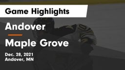 Andover  vs Maple Grove  Game Highlights - Dec. 28, 2021