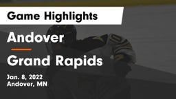 Andover  vs Grand Rapids Game Highlights - Jan. 8, 2022