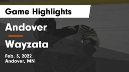 Andover  vs Wayzata  Game Highlights - Feb. 3, 2022