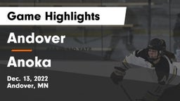 Andover  vs Anoka  Game Highlights - Dec. 13, 2022