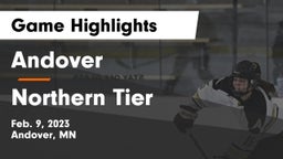 Andover  vs Northern Tier Game Highlights - Feb. 9, 2023