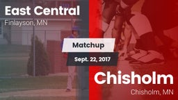 Matchup: East Central High vs. Chisholm  2017