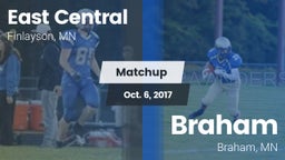 Matchup: East Central High vs. Braham  2017