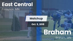 Matchup: East Central High vs. Braham  2018