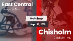 Matchup: East Central High vs. Chisholm  2019