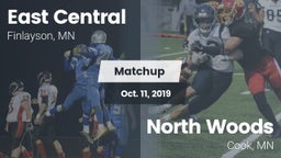 Matchup: East Central High vs. North Woods 2019