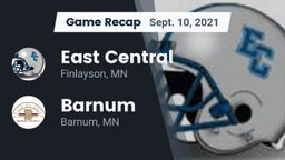 Recap: East Central  vs. Barnum  2021