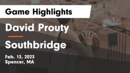 David Prouty  vs Southbridge  Game Highlights - Feb. 13, 2023
